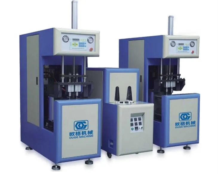 Félautomata PET palackfúvó gép